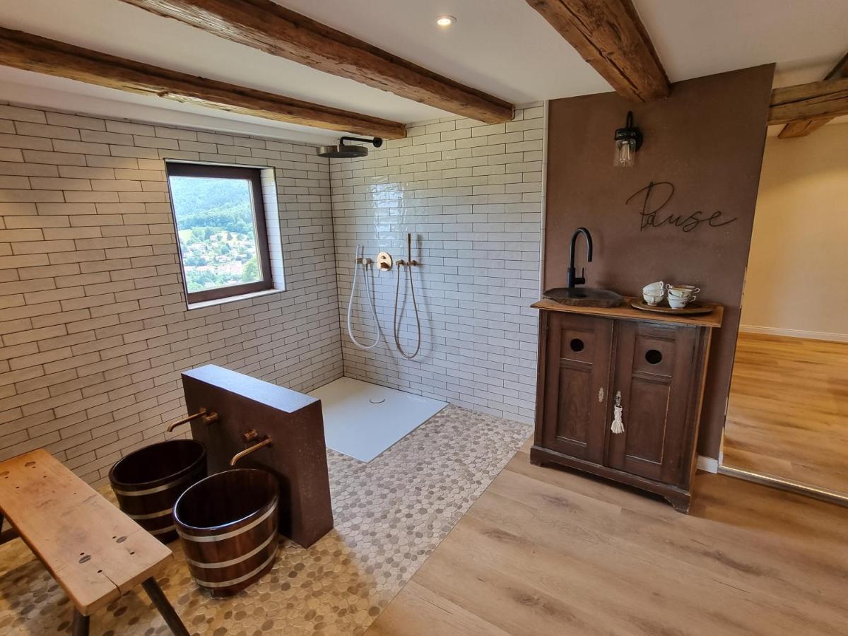 Haus Am Berg Mit Wellnessbereich, Bar Und Panorama Villa Buhlertal Exterior photo